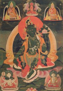 Tara verde de Tibetan School